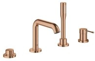 Grohe Essence New Einhand-Waschtischbatterie f&uuml;r Badezimmer, warm, Sunset