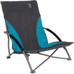 Bo-Camp - Strandkorb - Kompakt - Blau/Grau - Blau/Grau