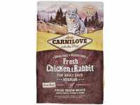 Carnilove Carnilove Fre Chicken & Rabbit Gourmand Trockenfutter für Katzen, 2...
