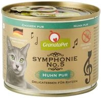 GranataPet Symphonie No. 5 Huhn PUR , Katzenfutter ohne Getreide & Zuckerzus&auml;tze,