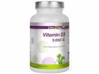 Vita2You Vitamin D3 - 5000 IE - 240 Kapseln - Hochdosiert - 5 Tagesdosis - 1000...