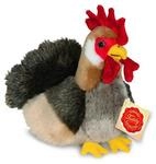 Teddy Hermann 94146 Hahn 17 cm, Kuscheltier mit idealem Recyclinganteil