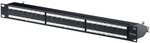 EFB Elektronik GmbH Patchpanel STP 24xRJ45 Cat.6A/Class EA, 19" 1HE, RAL9005 Schwarz,