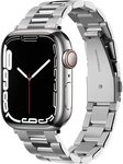 Spigen Modern Fit Ersatzarmband kompatibel mit Apple Watch 40mm/38mm, Edelstahl