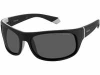 Polaroid Unisex PLD 2125/s Sunglasses, 08A/M9 Black Grey, L