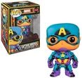 Funko Pop! Marvel: Black Light - Captain America - Marvel Comics - Vinyl-Sammelfigur