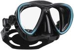 SCUBAPRO Synergy Twin Tauchmaske mit Comfort Strap (schwarz/t&uuml;rkis)