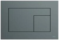 TECE WC-Bet&auml;tigungsplatte TECEvelvet, f&uuml;r Zweimengentechnik, 220x150x5mm, 9240731,