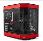 Hyte Y60 Mid-Tower-Geh&auml;use, Rot (E-ATX/M-ATX/M-ITX)