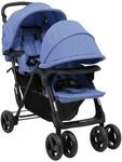 vidaXL Geschwisterwagen Klappbares Design Zwillingswagen Kinderwagen Baby Kinder