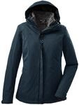 killtec Damen 3 in 1 Funktionsjacke/Outdoorjacke mit abzippbarer Kapuze und