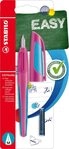 STABILO - Schulf&uuml;ller mit Standard-Feder M - EASYbuddy FRESH in pink/hellblau - blau