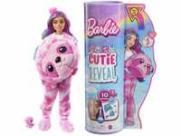 Barbie HJL59 - Cutie Reveal Puppe mit Faultier-Kostüm, Traumland...