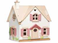 Tender Leaf Puppenhaus, Chalet 'Cottontail' 44 x 33,2 x 47,5 cm, eine Landhaus...