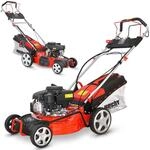 HECHT 5-IN-1 Benzin Rasenm&auml;her &ndash; leistungsstarker 4 Takt Eco Motor - Mit