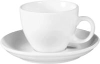 Seltmann Weiden [DL] VIP. Cappuccinotasse 1131 0,22 l m.Untertasse rund Weiss...