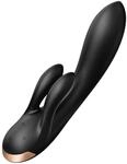 Satisfyer Double Flex Connect App Rabbit-Vibrator | Mit Bluetooth-App | Sex-Spielzeug