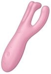 Satisfyer Threesome 4 Auflege-Vibrator | App-kompatibel | 3 Motoren f&uuml;r Klitoris &