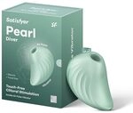 Satisfyer Pearl Diver Druckwellen-Vibrator | 2 in 1 Vibrationen & Air-Pulse 