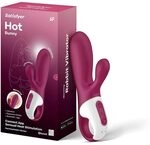 Satisfyer Hot Bunny Connect App | Bluetooth Rabbit-Vibrator mit W&auml;rmefunktion 