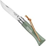 Opinel O002203 No.6, moosgr&uuml;n TRADICI&Oacute;N COLORAMA, Silber