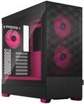Fractal Design Pop Air RGB Magenta-Kern, geh&auml;rtetes Glas, klar get&ouml;nt