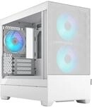 Fractal Design Pop Mini Air RGB - mATX PC Geh&auml;use Wei&szlig; - Honeycomb Mesh Front -
