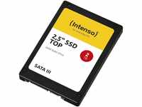 Intenso Interne 2,5" SSD SATA III Top, 2 TB, 550 MB/Sekunden, Schwarz