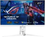 ASUS ROG Strix XG27AQ-W - 27 Zoll WQHD Gaming Monitor - 170 Hz, 1ms GtG, G-Sync ASUS ROG Strix XG27AQ-W - 27 Zoll WQHD Gaming Monitor - 170 Hz, 1ms GtG, G-Sync