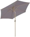 Sekey&reg; Aluminium &Oslash; 270 cm Sonnenschirm f&uuml;r Balkon | Gartenschirm |Terrassenschirm
