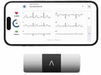 AliveCor KardiaMobile 6L - Smartphone-kompatibler 6-Messungen-EKG-Monitor - erkennt
