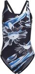 adidas Womens Swimsuit Pos Sea 3S Suit, Black/White, HJ9585, 38
