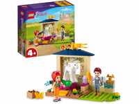 LEGO 41696 Friends Ponypflege, Pferdestall mit Pferd-Figur und Mia Mini-Puppe,