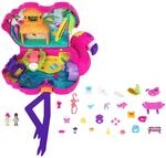 Polly Pocket HGC41 - Flamingo Party, Spielset mit 26 &Uuml;berraschungen (u.a