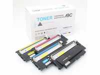 ABC Kompatibles Set 4X Toner für HP 117A W2070A - W2073A für HP Color Laser...