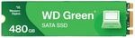 WD Green SATA SSD interne SSD 480 GB (M.2 2280 Modul f&uuml;r den Einsatz in Laptops und