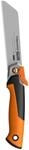 Fiskars Pro Klappbare Zugs&auml;ge, S&auml;geblattl&auml;nge: 15 cm, 19 TPI, Schwarz/Orange,