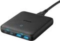 Schnellladeger&auml;t USB-C, Adapter Anker Schnellladung, 65 W, 4 Ports PIQ 3.0 und...