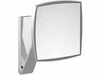 Keuco Wand-Kosmetikspiegel mit Schwenkarm, LED-Beleuchtung, 5-facher...