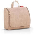 reisenthel toiletbag XL Twist Coffee - praktischer Kulturbeutel mit Haken,