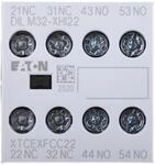 Eaton 277377 Hilfsschalterbaustein, 2 Schlie&szlig;er + 2 &Ouml;ffner, Aufbau,