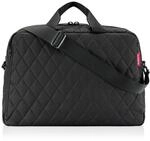 reisenthel duffelbag M Rhombus Black - stylische vielseitige Reisetasche -