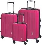 CHECK.IN Trolley-Set London 2.0, 3-TLG., pink