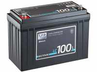ECTIVE LiFePO4 Batterie LC100L LT - 12V, 100Ah, 1280Wh, Bluetooth, App, Low