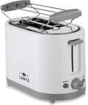 LENTZ 2-Scheiben "COOL TOUCH" Toaster mit Br&ouml;tchenaufsatz 750 Watt Toastautomat