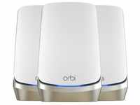 NETGEAR Orbi WiFi 6E Mesh Quad-Band WLAN System (RBKE963) | Router mit 2 Satelliten 