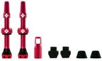 Muc-Off Rote Presta Tubeless Ventile, 44 mm - Hochwertige Anti-Leck Fahrradventile