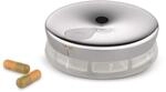 Alessi BM08 &ndash; Design-Pillendose YoYo, aus Edelstahl 18/10 und Thermoplastischem