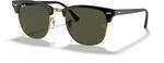 Ray-Ban Unisex RayBan Clubmaster CLUBMASTER-0RB3016FW0365, Schwarz (Black Frame with