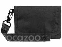 Coocazoo Geldbörse, Black Coal, schwarz, Portemonnaie mit Sichtfenster innen &